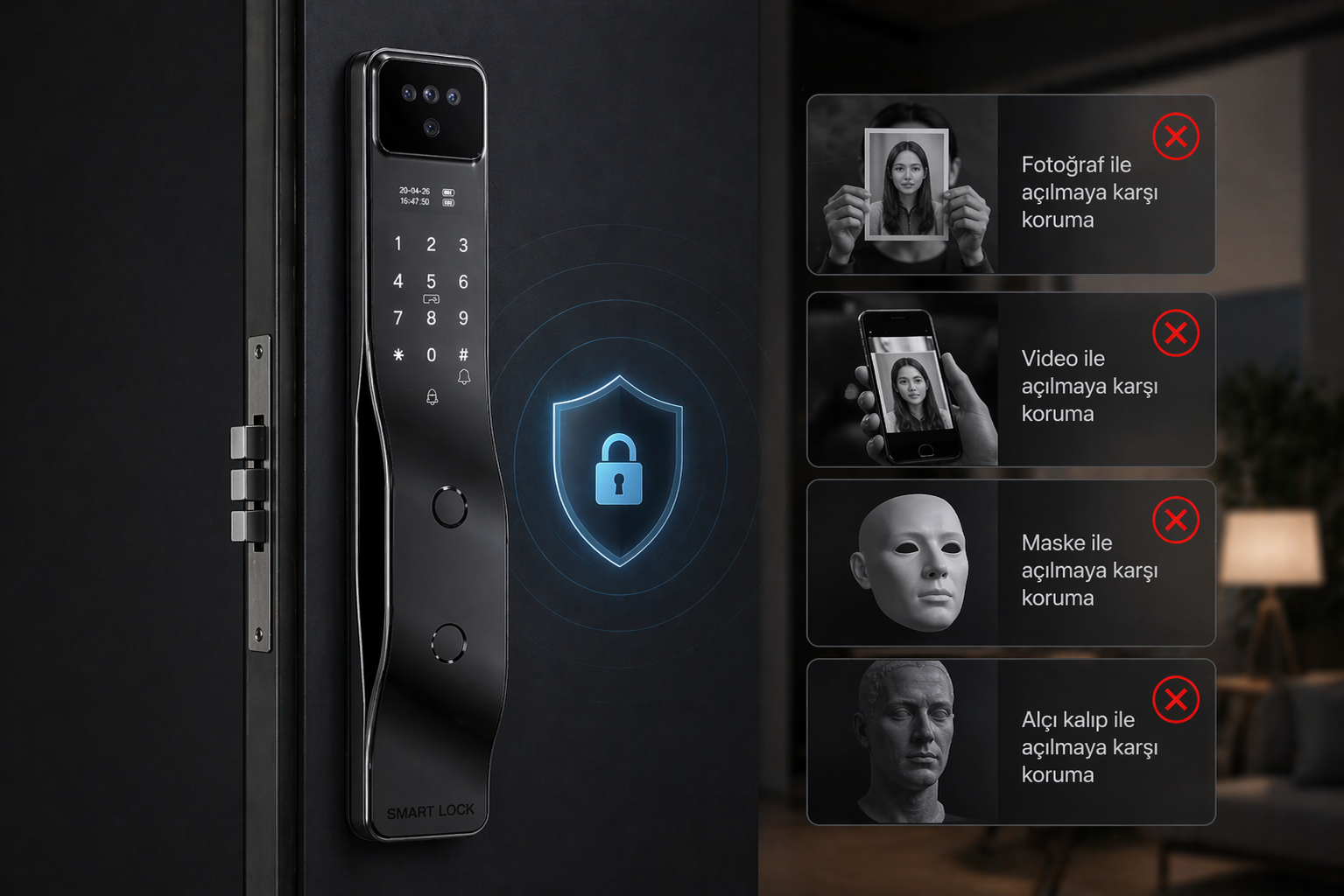 Defenra Vision V92 Ultra g&uuml;venlik &ouml;zellikleri